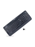 Teclado inalámbrico TEROS TE-4074CS, 2.4Ghz, USB, negro