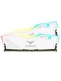 Memoria TEAMGROUP T-FORCE DELTA RGB 16GB (2 x 8GB) DDR4-3600MHz, CL18, 1.35V, RGB, Blanco