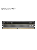 Memoria TEAMGROUP ELITE PLUS DDR5 16GB DDR5-5600 MHz, CL46, 1.1V