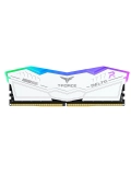 Memoria TEAMGROUP T-FORCE DELTA RGB DDR5, 16GB (1x16GB) DDR5-6000MHz, CL38, 1.25V, Blanco