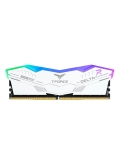 Memoria TEAMGROUP T-FORCE DELTAα RGB DDR5, 16GB DDR5-6000MHz, CL38, 1.25V, Blanco.