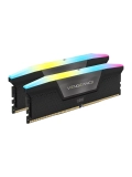 Memoria Ram Corsair Vengeance RGB, 32 GB (2x16GB) DDR5 6400, Color Black, CMH32GX5M2B6400C