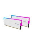 Memoria RAM Biwin Opal DW100 RGB 64GB (2x32GB) DDR5-6000MHz, CL30, 1.35V, Color Blanco