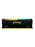Memoria Kingston Fury Beast 8GB DDR4-3600MHz PC4-28800, CL17, 1.35V, 288-Pin, RGB, DIMM