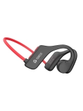Audífono de conducción de aire TEROS TE-8078R, bluetooth, rojo  / gris