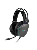 Auriculares Gaming TEROS TE-8170N estéreo 7.1, micrófono, conector USB, Negro, Luces RGB
