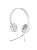 Auriculares Estereo con Microfono Lenovo 110, Interfaz USB Tipo-A, Color Cloud Grey (Gris)