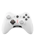 Mando Inalambrico MSI Force GC30 V2 White Gaming Controller  /  USB 2.0  /  Wireless Dongle
