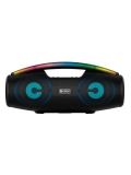 Parlante TEROS TE-6042N, bluetooth, 20 W (2 x 10 W), 3000 mAh, negro