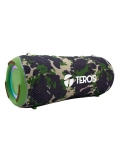Parlante TEROS TE-6046G, color verde militar camuflado, 40 W