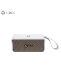 Parlante inalámbrico TEROS Legacy 6052, 40W, BT 5.3, 4000 mAh, USB, TF, Aux, Beige