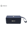 Parlante inalámbrico TEROS Legacy 6052, 8W, BT 5.3, 4000 mAh, USB, TF, Aux, Negro