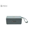 Parlante inalámbrico TEROS Legacy 6052, 8W, BT 5.3, 4000 mAh, USB, TF, Aux, Verde