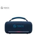 Parlante Inalámbrico Teros Vibe VB-6049BL, 60W, BT 5.3, 4000 MAH, USB, Luces LED, Azul