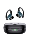 Audífonos Teros TE-80710N, Bluetooth, TWS, Negro