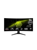 Monitor MSI MAG 346CQ Curvo (1500R) 34 UWQHD (3440 x 1440), HDMI x2  /  DP  /  Headphone-Out