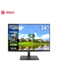Monitor plano TEROS TE-2420CS 24" WUXGA IPS 100Hz 5ms HDMI VGA negro