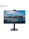 Monitor plano TEROS TE-2720CS, 27" QHD IPS, 144Hz, 1ms, HDMI, DP, Cámara, Micrófono