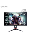 Monitor curvo gaming TEROS TE-3219G, 31.5" FHD VA, 240 Hz, 1ms, HDMI, DP, Audio out