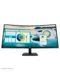 Monitor HP P34hc G4 WQHD VA USB-C Curvo 34" HDMI  /  DP  /  USB-A, Color Negro.