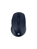 Mouse inalámbrico TEROS TE-1228S, Negro, 6 botones, Receptor USB