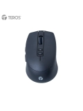 Mouse Inalámbrico Teros TE-1249AI, 2.4GHz, 8 botones, IA, DPI 3200, USB, BT