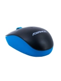 Mouse inalámbrico ADV-1238S, USB, 3 botones, azul