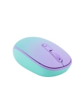 Mouse Inalámbrico Teros TE-1239S, 2.4GHz, 4 botones, USB, Color Purple