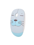 Mouse óptico inalámbrico TEROS TE-1214S, 1000 DPI, receptor USB, 3 botones