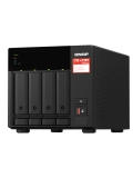 Servidor NAS QNAP TS-473A, AMD Ryzen V1500B / 2.2GHz, 8GB DDR4 SODIMM, Bahias: 4 x 3.5" SATA