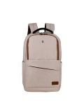 BACKPACK TEROS CITY BEIGE TE-ACS9012BG, para notebooks de hasta 15.6"