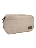 Cartuchera  /  Estuche  /  Organizador  /  Portacables TEROS TE-ACS9015, beige
