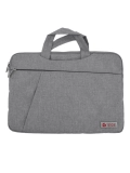 Maletín gris TEROS TE-9019S para notebooks de hasta 15.6", poliéster, gris