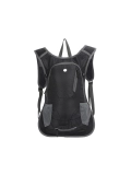 Mochila de hidratación TEROS TE-9034BK, incluye bolsa de agua de 2L, poliéster, negro