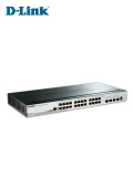 Switch administrable D-Link SmartPro DGS-1510, 24 LAN GbE, 2 1G-SFP, 2 10G-SFP.