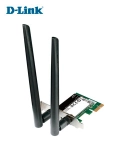 Tarjeta Wireless D-Link DWA-582 AC1200 Dual Band, 2.4  /  5 GHz, 802.11 b / g / n / ac, PCI-E x1.