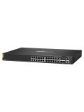 Switch HPE Aruba Networking CX 6200F 24G Class-4 PoE 4SFP, Capacidad PoE: 370W