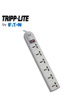 Tripp Lite series Protector contra sobretensiones con 6 tomacorrientes universales de 230V