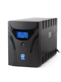 UPS Interactivo Elise Fase, AUR-1500-LCD-USB, 1500 VA  /  900 W, Puerto inteligente USB-HID.
