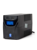 UPS Interactivo Elise @Fase, AUR-650-LCD-USB, 650VA  /  360W, Puerto inteligente USB-HID.
