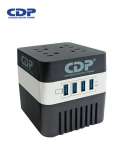 Regulador de voltaje CDP RU-AVR604I, 600VA / 300W, 170-270 VAC.