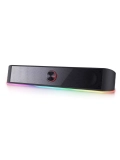 Barra de sonido (Soundbar 2.0) Redragon GS560, retroiluminacion LED RGB, Interfaz USB