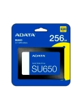 Unidad en estado solido (SSD) ADATA Ultimate SU650 256GB SATA 6Gb / s (SATA III), 2.5", ECC
