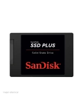 Unidad de Estado Solido SanDisk Plus, 480GB, SATA 6Gb / s, 2.5", 7mm.