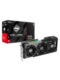 Tarjeta de video AMD Radeon RX 9070 XT Steel Legend Dark 16GB, 16 GB GDDR6, PCI-E 5.0