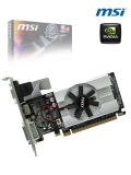 Tarjeta de video MSI NVIDIA GeForce 210, 1GB DDR3 64-bit, HDMI / DVI / VGA, PCI-E 2.0 X16.