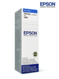 Botella de tinta EPSON 673 (T673220), color cian, contenido 70 ml, para impresora L800.Presentación en caja.