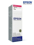 Botella de tinta EPSON 673 (T673320), color magenta, contenido 70 ml, para impresora L800.Presentación en caja.