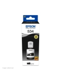 Botella de tinta EPSON T534120-AL, color negro, contenido 120ml.