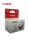 Cartucho de tinta Canon CL-246, Tri-Color, FINE Technology, 180 paginas.